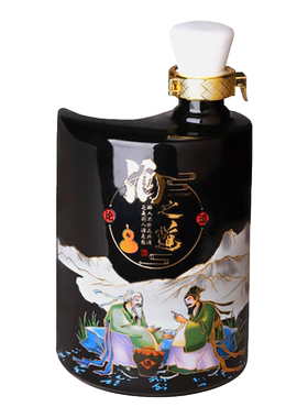景德镇高档陶瓷酒瓶酒壶