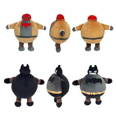 跨境热销新款fat jason todd plush 红罩头胖杰森毛绒公仔玩偶