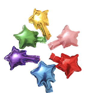 儿童生日派对装饰五角星幼儿园新年教室活动装扮布置周岁星星气球