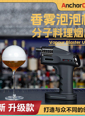 酒店餐厅食品分子料理鸡尾酒吧烟熏枪 Flavour Blaster咖啡泡泡机