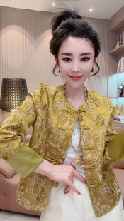 超火减龄新中式外套女款春季2026新款小众不撞款国风高端早春上衣