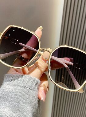 2025新款大框近视墨镜带度数显瘦太阳镜女防晒高级感防紫外线网红