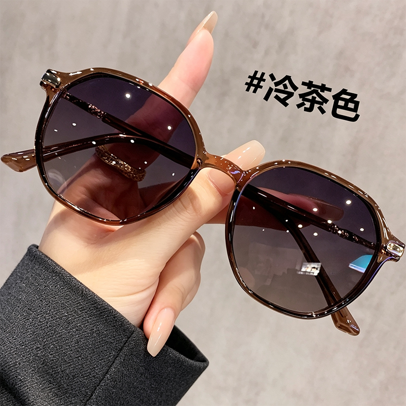 茶色偏光墨镜女款高级感适合小脸太阳眼镜遮阳2026年新款防紫外线