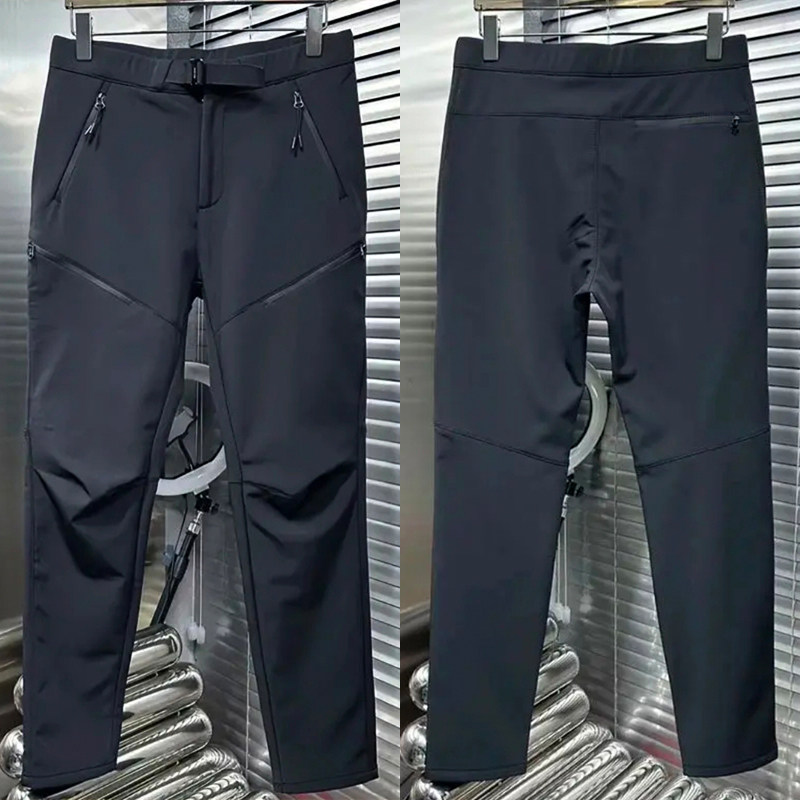 三防软壳冲锋裤男款三合一直筒登山裤春秋夏季户外防风防水机能裤图片