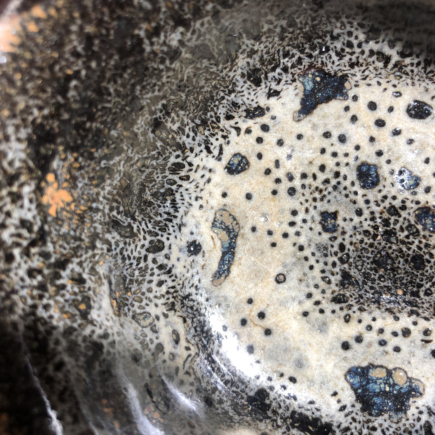 铁盏门建盏龙窑柴烧竹节杯