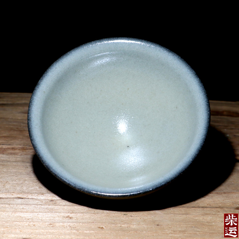 铁盏门柴烧建筑玉脂泥釉柴运通天