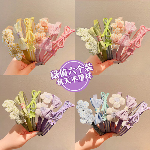 儿童甜美蝴蝶头饰不勒头发箍女款