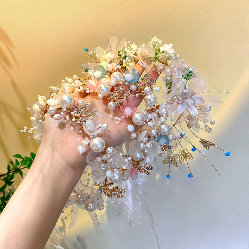 儿童生日花环头花发带发箍