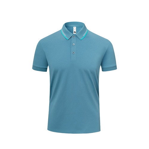 polo衫企业工作服定制印LOGO夏季翻领短袖男女工衣团体衫刺绣diy