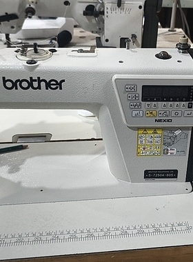 二手正品兄弟缝纫机7250A-303兄弟牌工业电脑平车家用静音电动