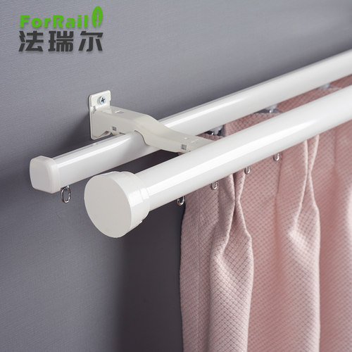 法瑞尔轨道罗马杆超长小空间安装
