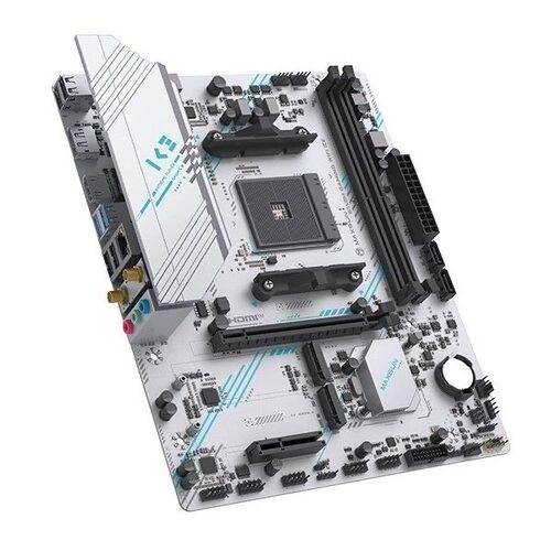 MAXSUN/铭瑄b550M GAMING WIFI ICE 白色全新主板支持锐龙5700X3d