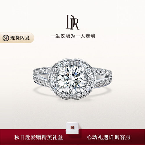 drloveline系列奢华款一克拉钻戒