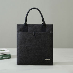 斯莫尔540竖款公文包 电脑包手提包 防水商务包公事包 休闲会议袋