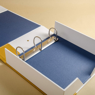 A3A4硬壳大容量公司文件夹定制皮质彩色印刷资料收纳册卡册样本口腔医院美容行业样本册价格介绍册