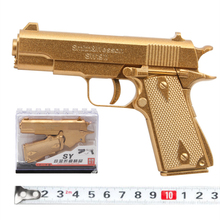 全合金精工儿童玩具枪1911手枪模型可发射软弹枪手动上膛金属手枪