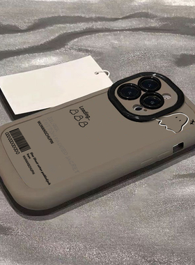 小幽灵适用苹果15promax手机壳iPhone14plus保护套11/13pro新款12mini防摔x/xr软6s男7P/8plus网红xsmax女se3