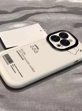 简约小幽灵适用OPPOReno12手机壳OPPOA97新款reno11/9pro+保护套oppofindx7/6防摔A32女a72男A3PRO一加ace3V