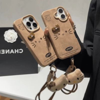 复古kitty表情适用于苹果手机壳