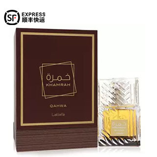 Lattafa Perfumes Khamrah拉塔法卡姆拉迪拜香草咖啡果糖中性香水