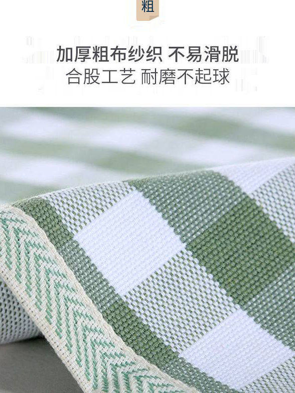 夏季清凉枕巾，旧粗布，加厚双，不褪色，不起球