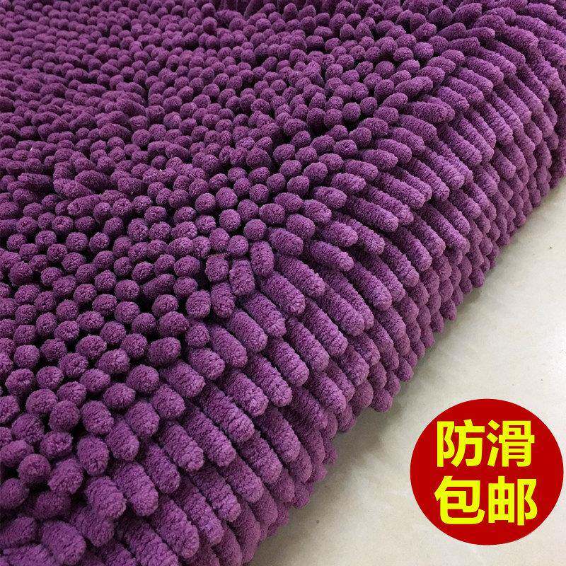加厚毛毛虫雪尼尔沙发垫防滑定做现代皮坐垫子毛绒布艺飘窗垫四季