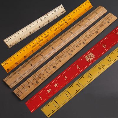 尺子裁缝专用双面竹尺量衣尺缝纫工具优质竹尺裁缝尺市尺服装辅料