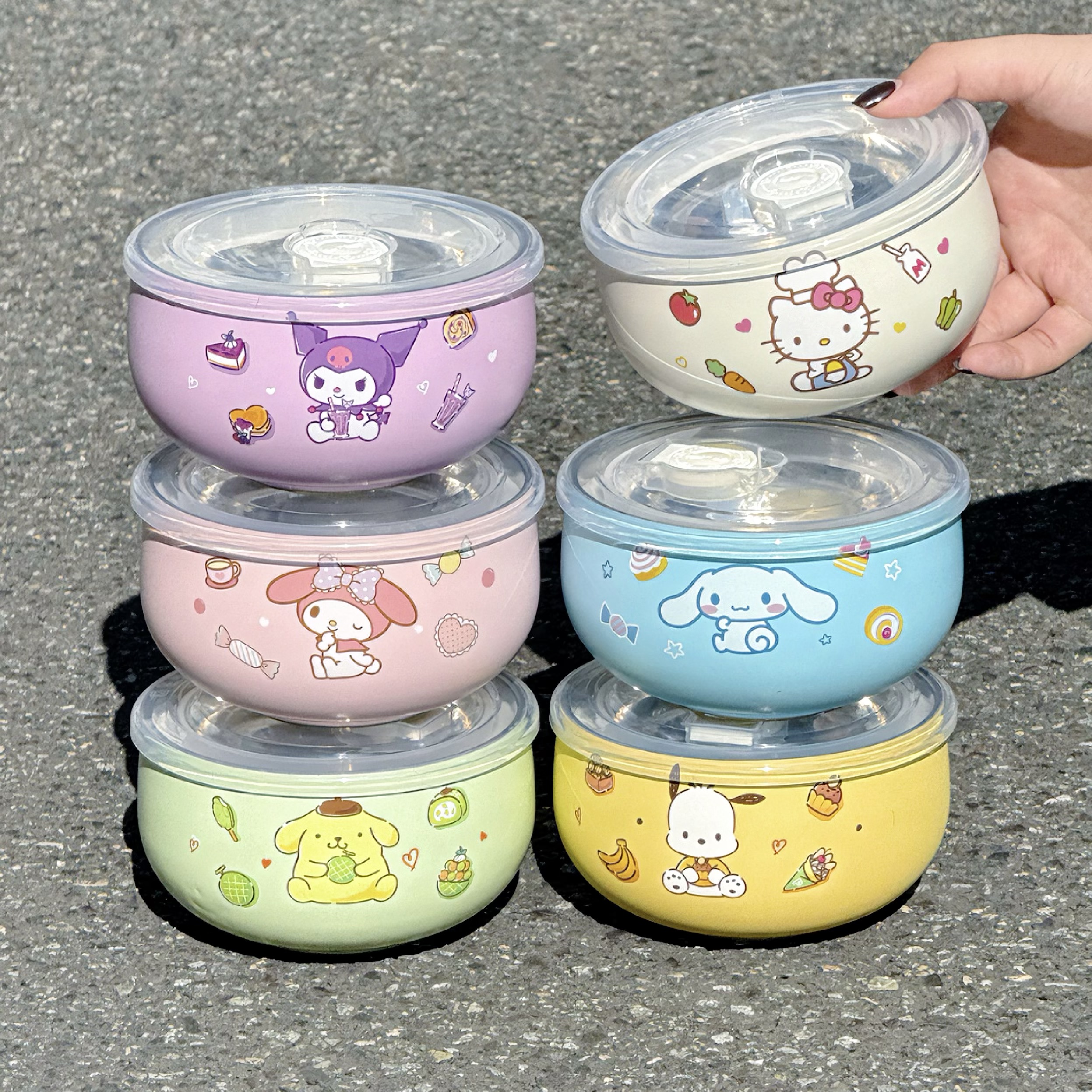 三丽鸥高颜值儿童专用米饭碗