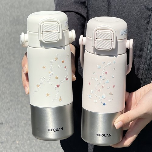 高颜值女生ins风一杯三饮水杯