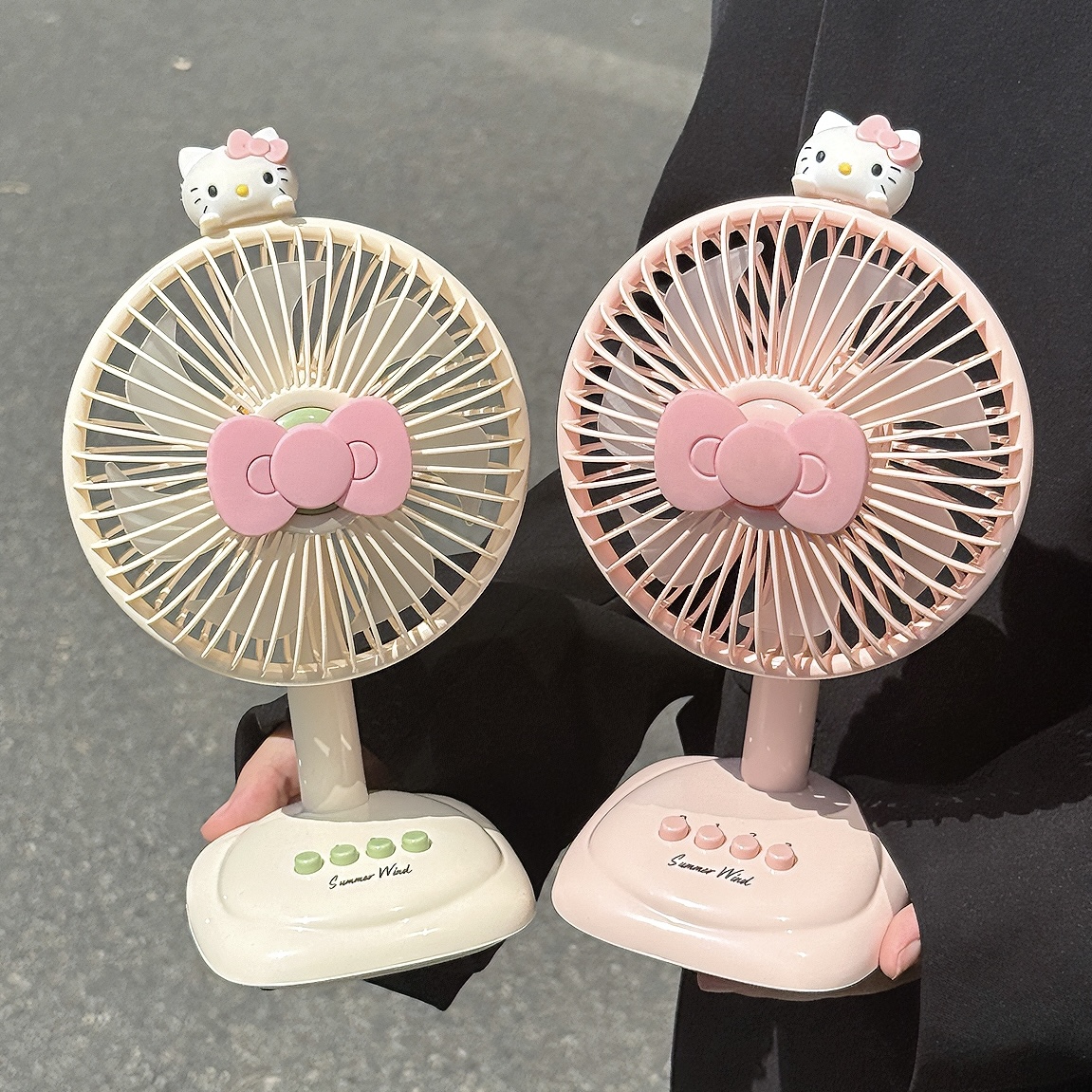 女生高颜值可爱usb风扇