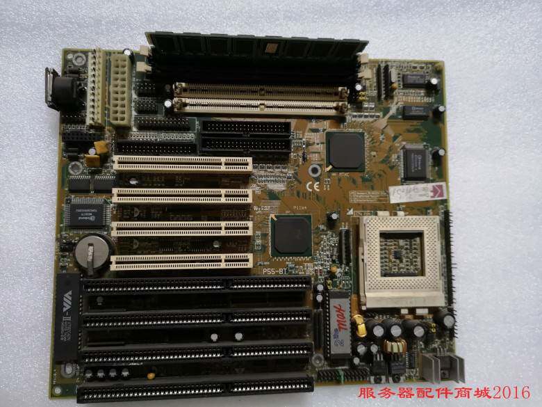 原装拆机 p55-bi 586主板 4个isa插槽