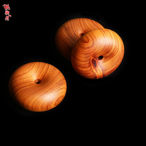 桃韵阁崖柏平安扣陈化老料