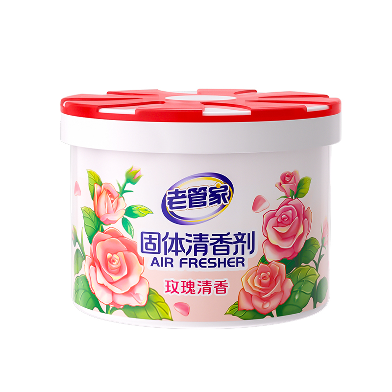 【天猫U先】老管家固体清香剂玫瑰味