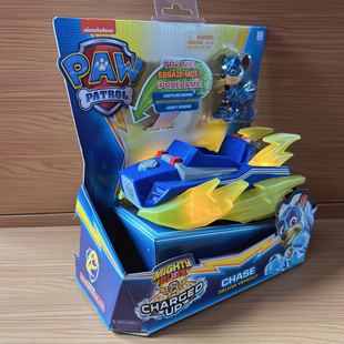 汪汪队立大功电光超能威力狗阿奇天天毛毛变形声光救援车套装玩具