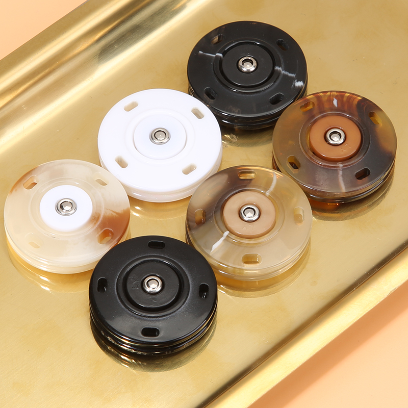 高档树脂暗扣羊绒大衣扣子女毛衣隐形按扣毛衣子母扣外套固定摁扣