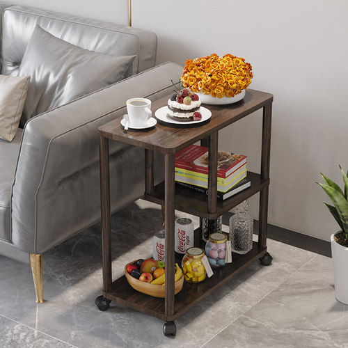 小桌子沙发边几家用客厅小户型茶几出租屋床头置物架方桌简易茶桌