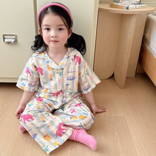 10W+妈妈的选择！儿童纱布空调服