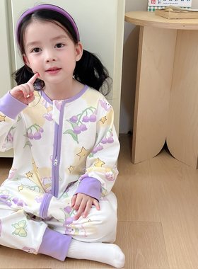 宝宝睡袋2025新品四季通用防踢被