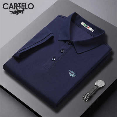 新款男士休闲短袖t恤cartelo夏季