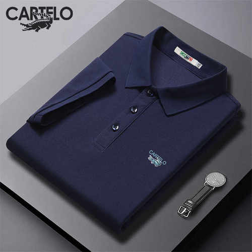 新款男士休闲短袖t恤cartelo夏季