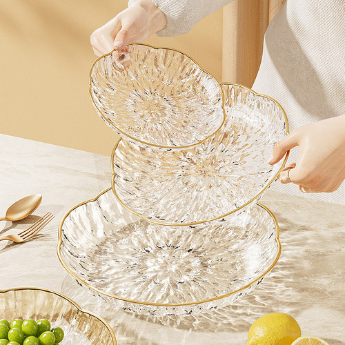 2024新款果盘轻奢高档零食摆放盘