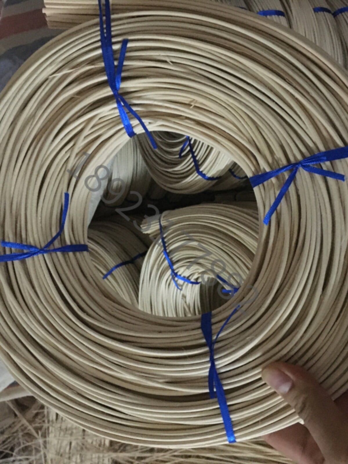 둥근 등나무 천연 인도네시아 수입 식물 진짜 등나무 코어 짠 재료 권선 DIY 핸드 수리 500G 대나무 등나무