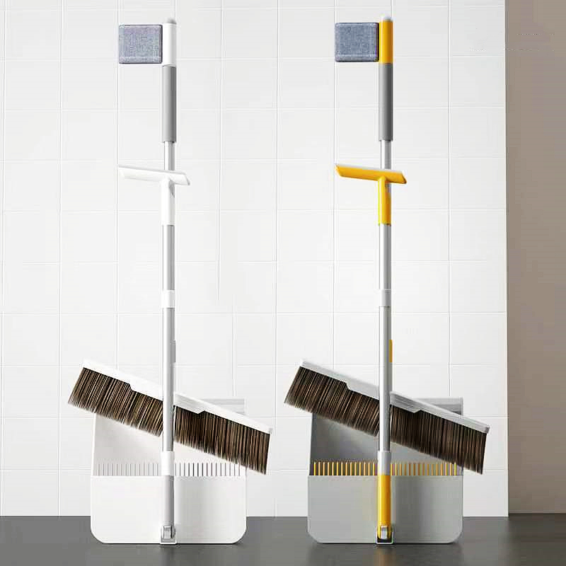 客厅笤帚套装自动回弹软毛