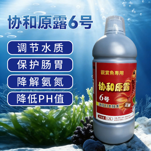 协和原露6号锦鲤增强体质净化水质保护肠胃大桶装净水王硝化细菌