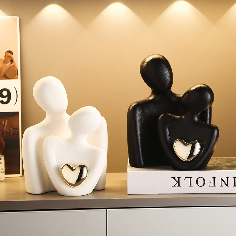 现代简约抽象人物软装摆件家居客厅酒柜电视柜玄关装饰品乔迁礼物,家居饰品,装饰摆件,淘宝优惠券,粉丝福利购,淘宝优惠卷