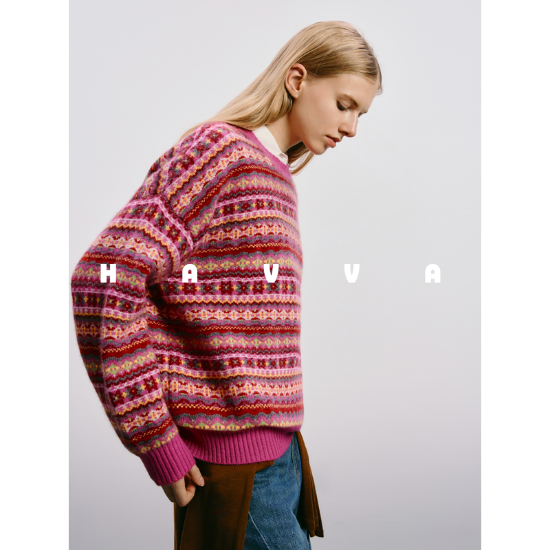 havva时尚设计感新款毛衣