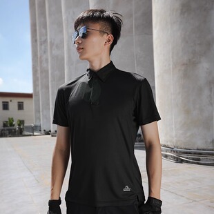 鹰爪司南PRO Powerdry polo衫男夏短袖t恤透气户外吸湿速干衣翻领