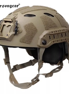 爱默生SF超高切Fast战术头盔大专业训练盔可调节头围喷砂军迷装备