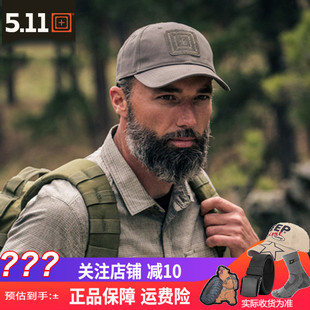 美国5.11战术帽511防晒棒球帽休闲户外运动遮阳帽军迷鸭舌帽89137