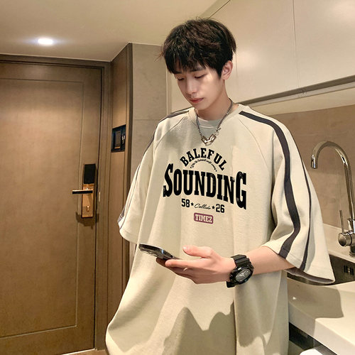 潮流宽松百搭休闲短袖T恤